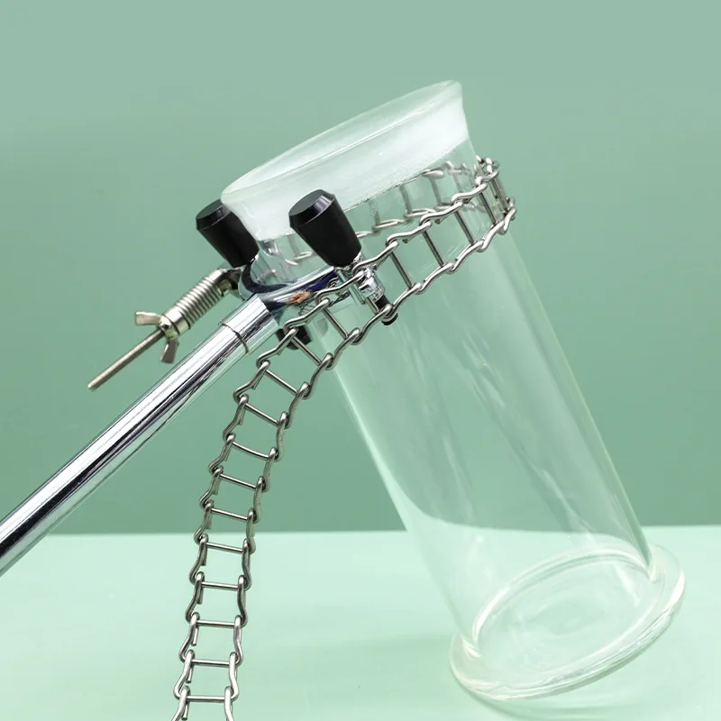 Stainless steel chain clamp, chain length 38cm, can hold round chromatography column clamps with a diameter of 40-145mm