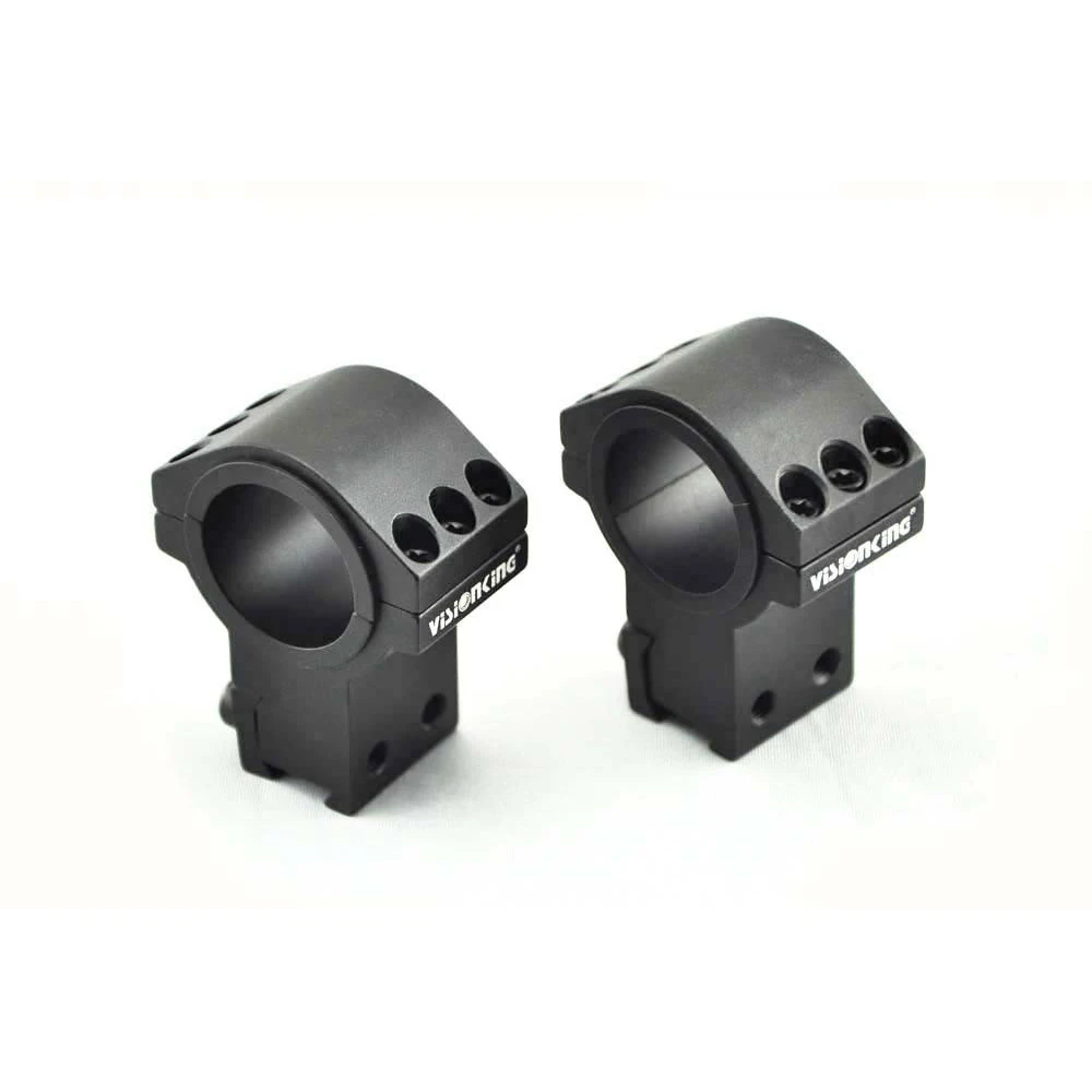 25.4mm 30mm 35mm Aluminum Rifle Scope Picatinny Mount Ring For .223 .308 .50 Cal Hunting 11mm 21mm Dovetail Mount Visionking