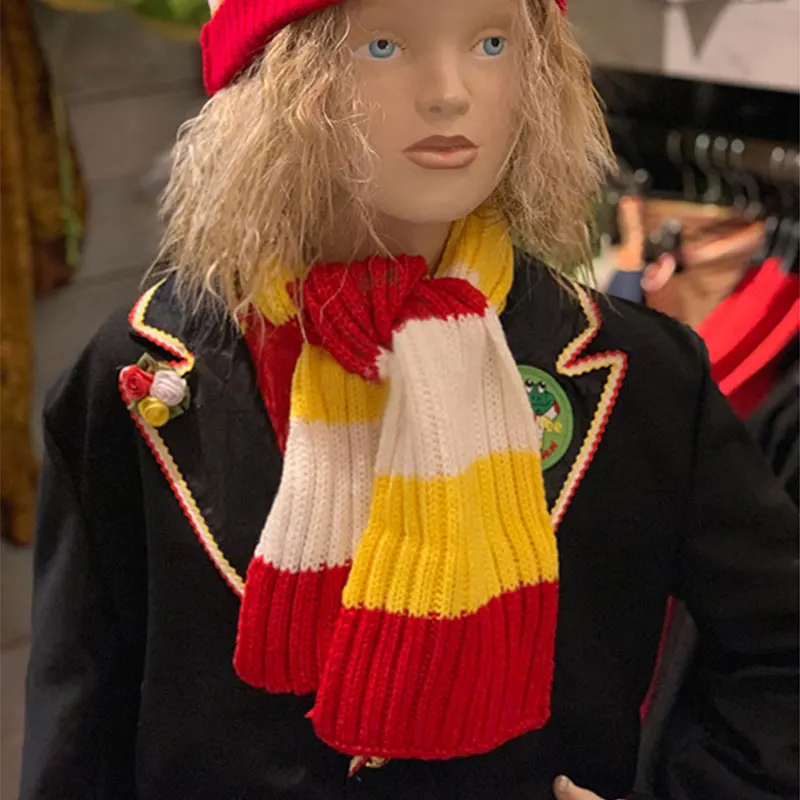 Children Scarf 100%Acrylic Thermal Scarf Baby-Kinder sjaal / das Oeteldonk Dutch Carnival Scarf Windproof Cover Winter Boys girls