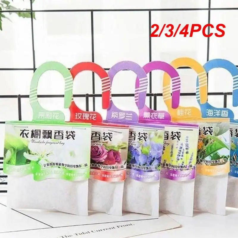 2/3/4PCS Freshener Cabinet Deodorizer Hanging Sachet, deodorant sachet bags,fragrance bags
