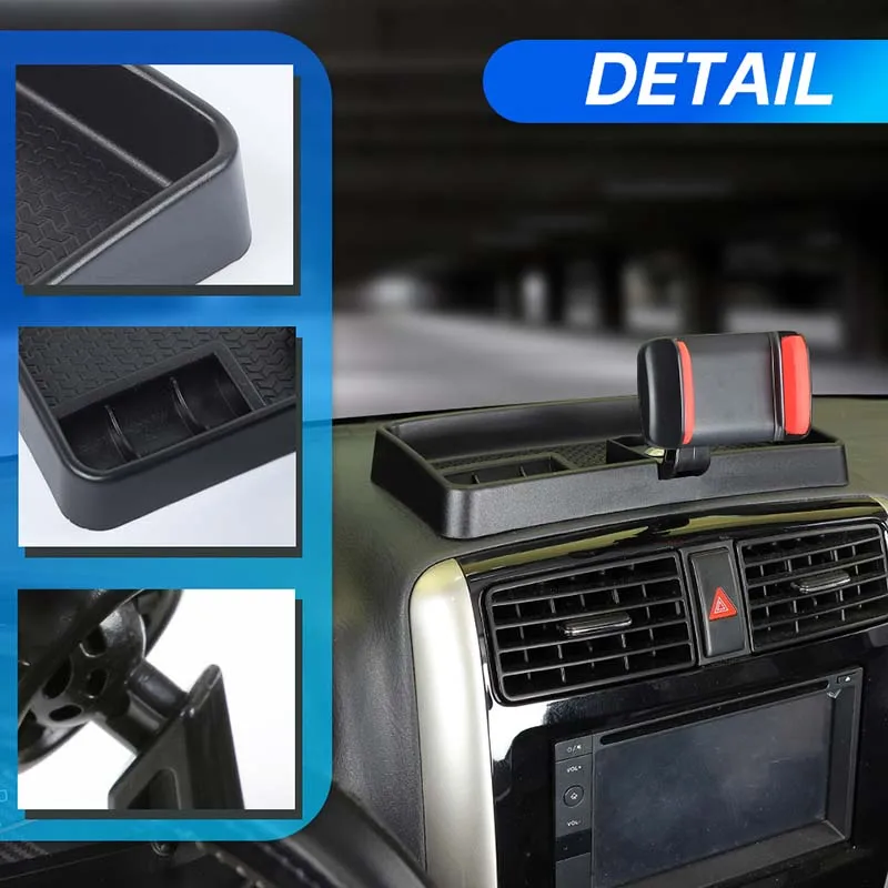 Car Mobile Phone Holder Support Stand Organizer Box For Suzuki Jimny 2007- Accessories phone holder mobile phone holder