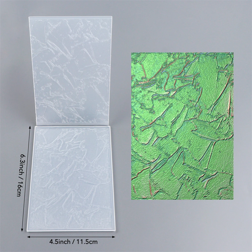 3D Textured Spring Leaves Background Embossing Folders for Card Making Template Folders DIY Scrapbooking Paper Craft Photo Album plastic embossing folder embossing folder