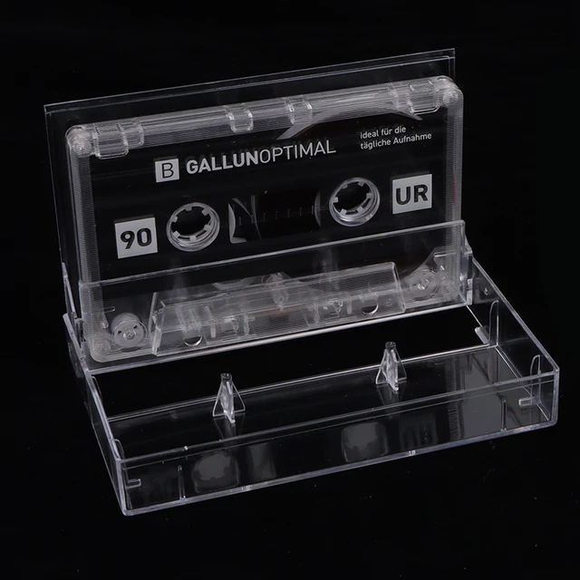 Blank Transparent Tape DIY Homemade Metal Reel To Reel Music Audio Standard  Recording 90 Min Blank Cassette Tape - AliExpress
