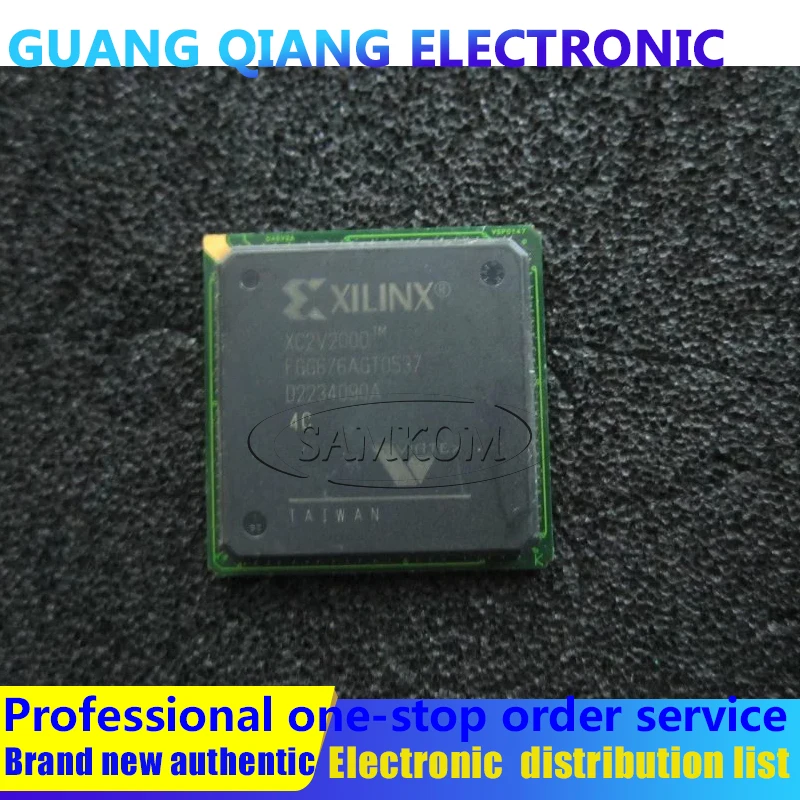 

1 шт XC2V2000-4FGG676C IC FPGA 456 I/O 676FBGA