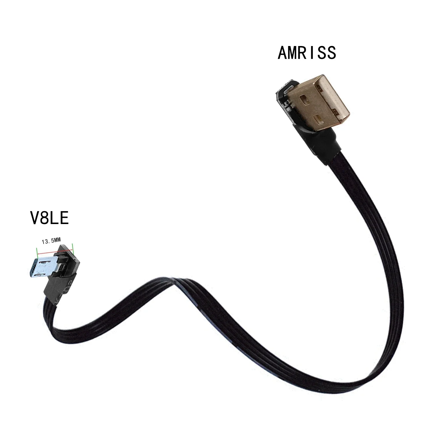 Super plano flexível angular dados carregamento conector