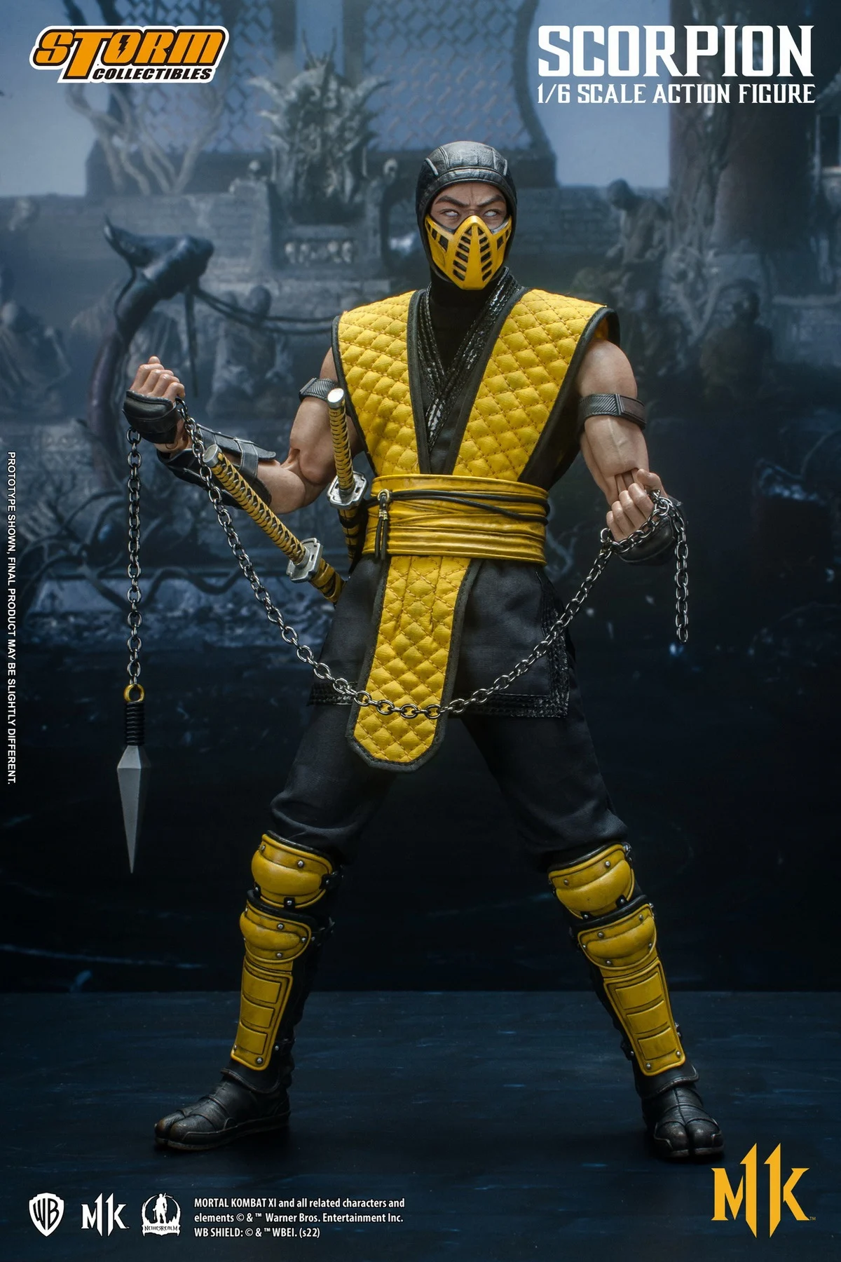 Storm Toys DCMK12 1/6 Mortal Kombat NOOB SAIBOT 12 Action Figure New In  Stock