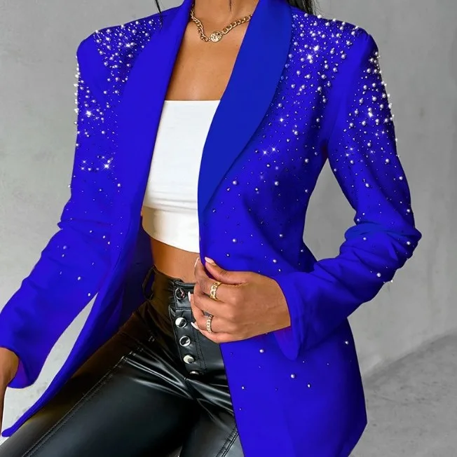 Blazers for Women Women Clothing Streetwear Autumn 2023 New Fashion Versatile Casual Long Sleeves Y2k Small Suit Female's Wear - 5