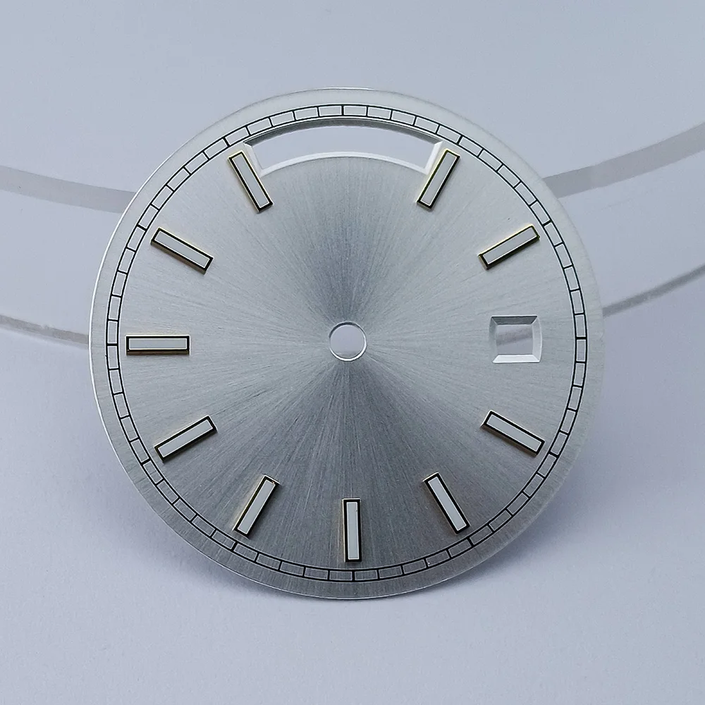 Premium 31mm Diameter Calendar Dial for Watch Accessories - Non-Luminous Finish