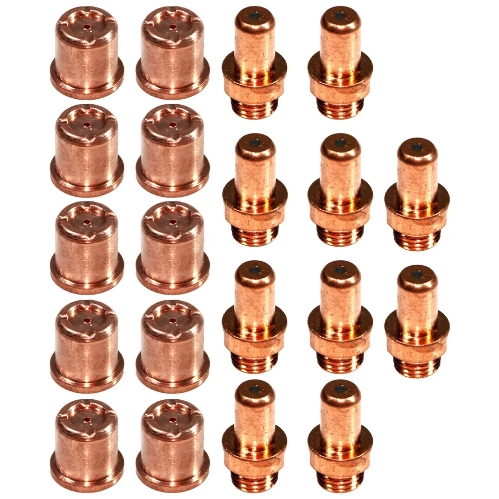 20 Pz Elettrodi Ugelli Punte 1402 1396 Per Cebora Cp-70 Plasma Cutter Torcia Attrezzature Per Saldatura Accessori Per Saldatura