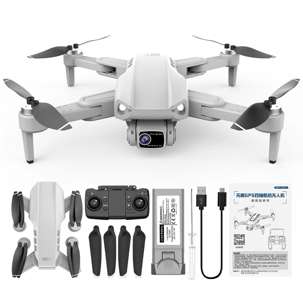 L900 PRO SE Drone 4K Professional 5G WIFI FPV GPS HD Camera Photography Brushless Foldable Quadcopter 1200M RC Toy Gift 6