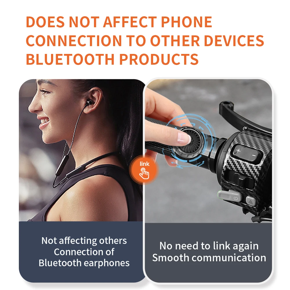 ​Wireless Bluetooth-compatible Hands-free PTT Walkie Talkie Button for Android and ios for Zello Work
