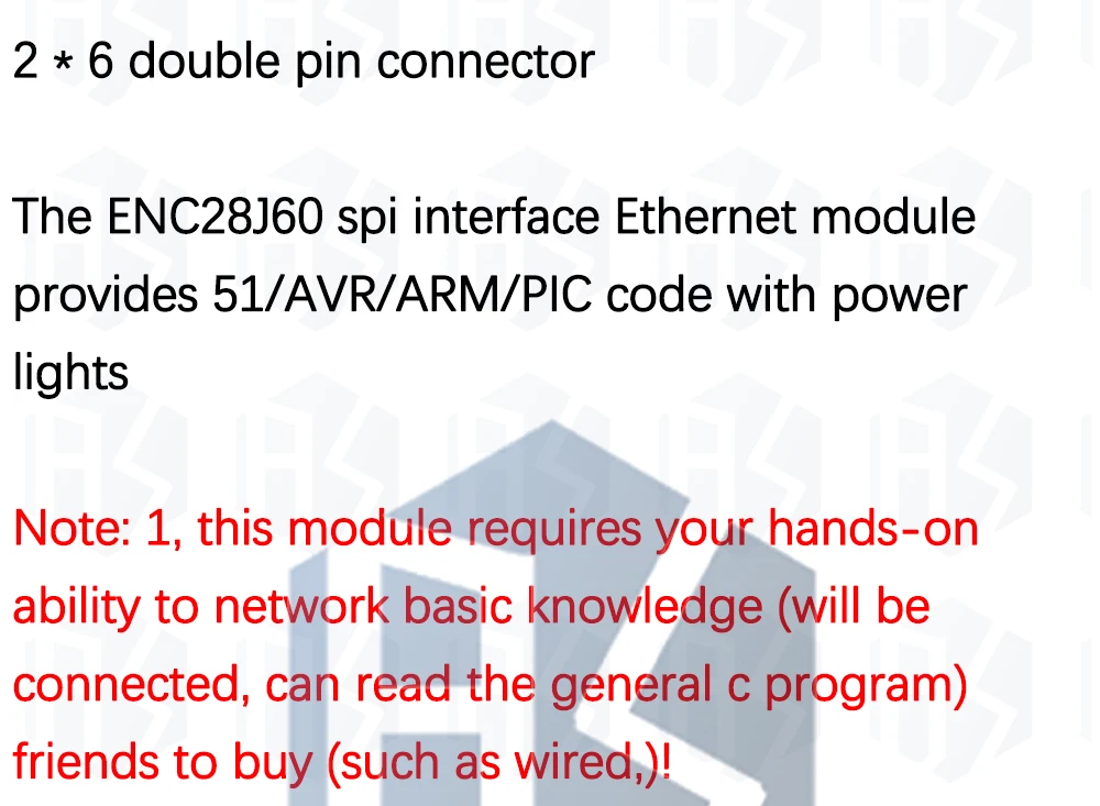 1pcs egbo enc28j60 ethernet lan netzwerk modul spi port für arduino 51lpc avr arm pic – Detail 5