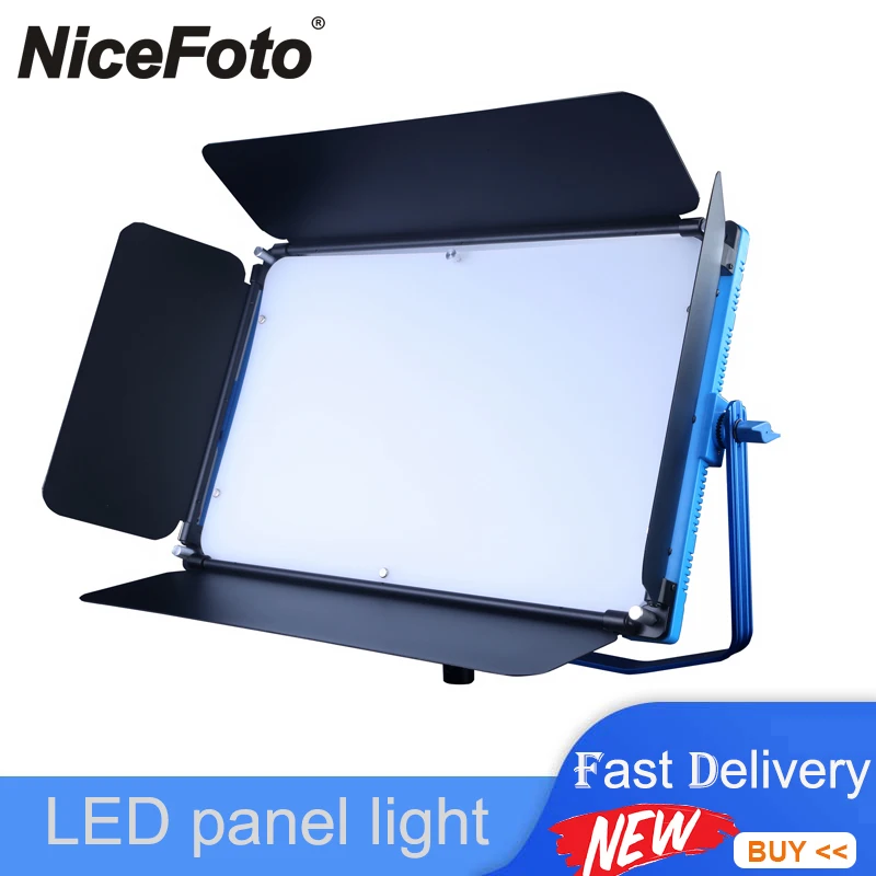 NiceFoto SL-1000AIII LED светильник Bi-color 3200-6500K CRI 95 светодиодный Panel для YouTube Studio Photography Video |