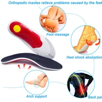 EiD Premium Orthotic Gel High Arch Support Insoles Gel Pad 3D Arch Support Flat Feet For Women / Men orthopedic Foot pain Unisex
