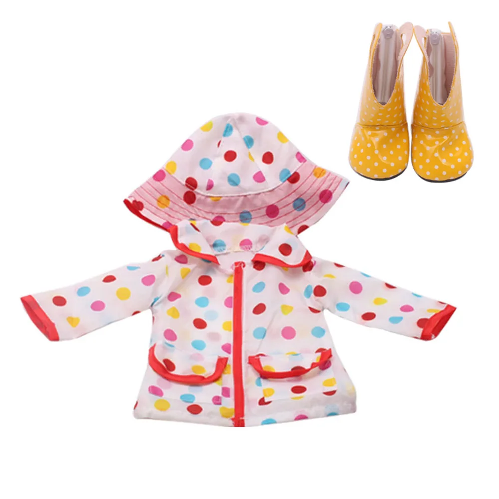 

Summer 18 Inch American Doll Girl Clothes Set 43CM Reborn Born Baby Doll Clothes Accessories Our Generation Girl's DIY Toys Gift