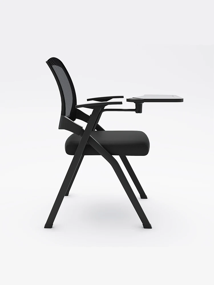 Folding training chair with table board meeting chair with writing board table and integrated meeting room