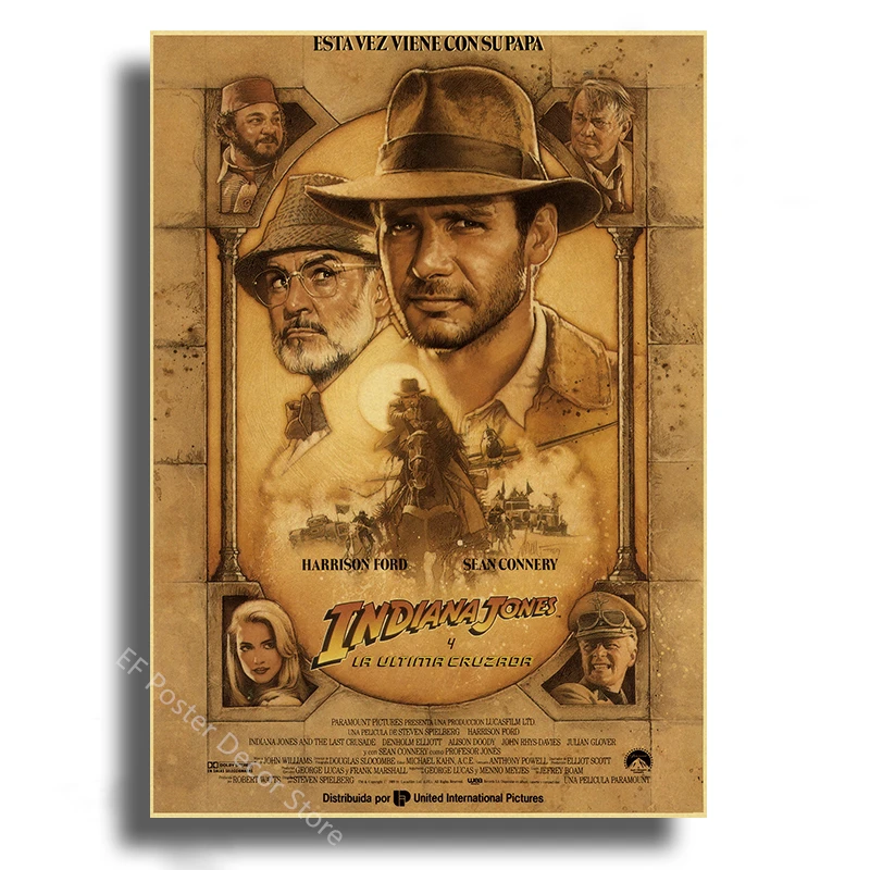 Old Movies Poster Prints Posters Vintage Movie Home Room Club Cinema Wall Decoration Nostalgic Art Picture Film Retro Painting Peckshirt