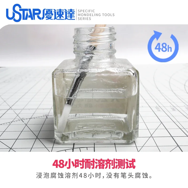 Ustar Model Tool UA-90920 Specific Airbrush Cleaning Brush Pen Cleaner Tools Model Making Tools for Hobby DIY