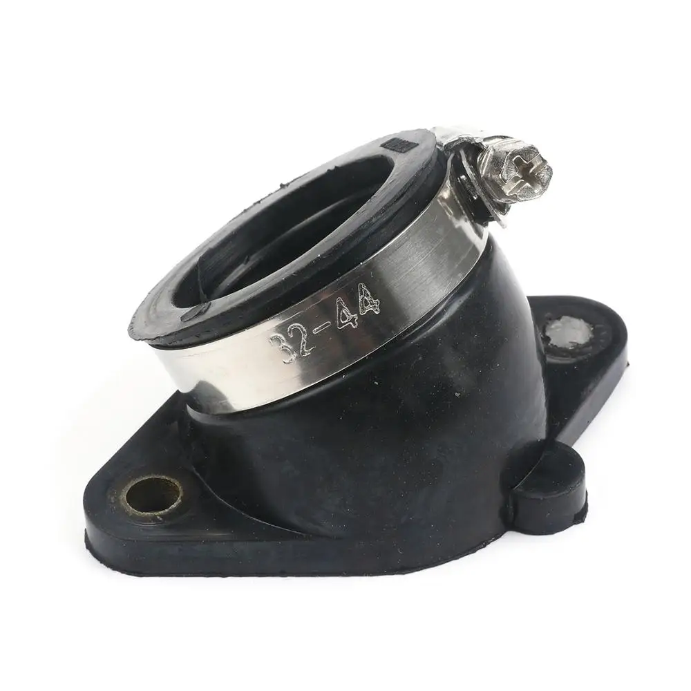 Adaptador De Carburador De Motocicleta De Goma, Colector De Admisión De Aire Negro De 48mm, Colector De Carburador Para Pwk 21 24 26 28 30mm Dirt Bike - AliExprs