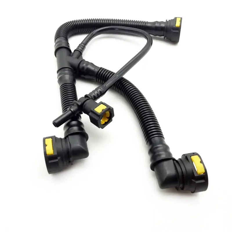 Car Engine Crankcase Breather Hose Pipes for Peugeot 206 207 307 308 408 for Citroen C2 c-quatre 1.6 16V automobile wire conduit hose