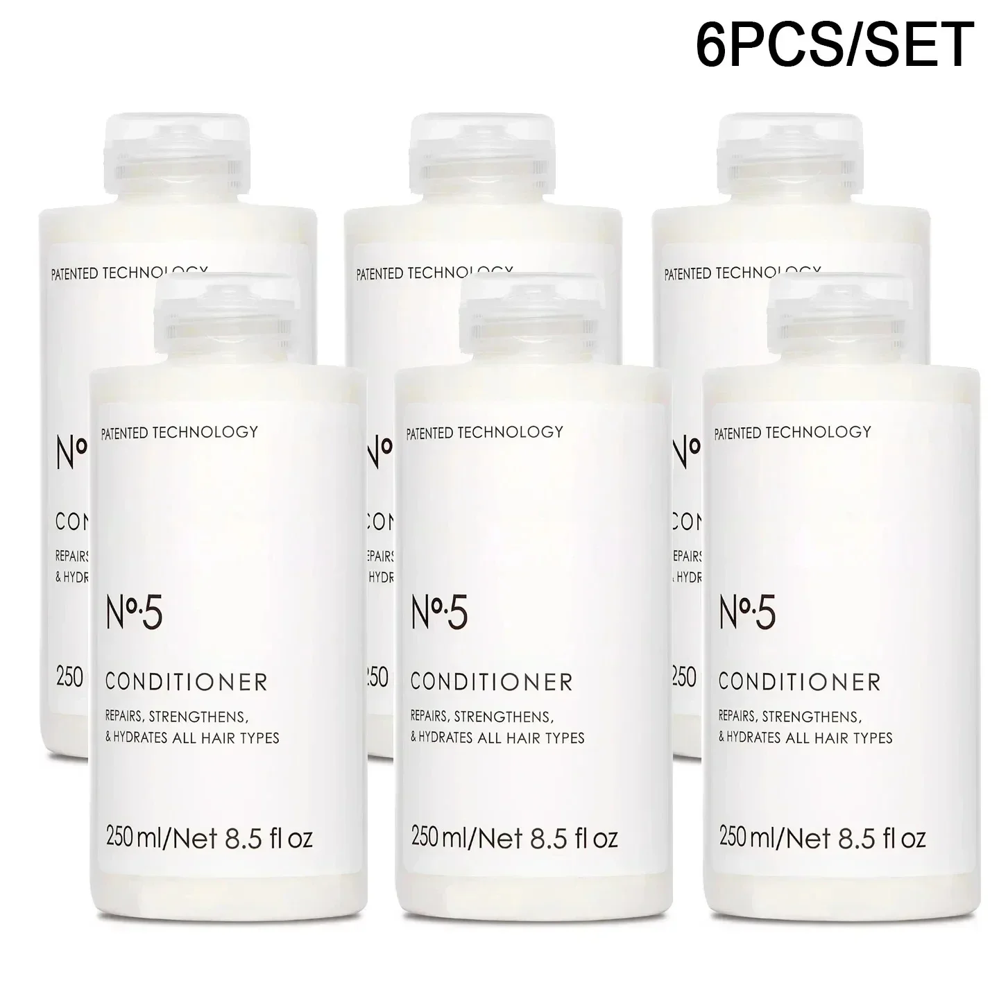 

6PCS N 3 /4 / 5 Repair Hair Structure Smoothing Moisturizing Damaged Frizz Hair Healthy Care For All Hair Types 250ML