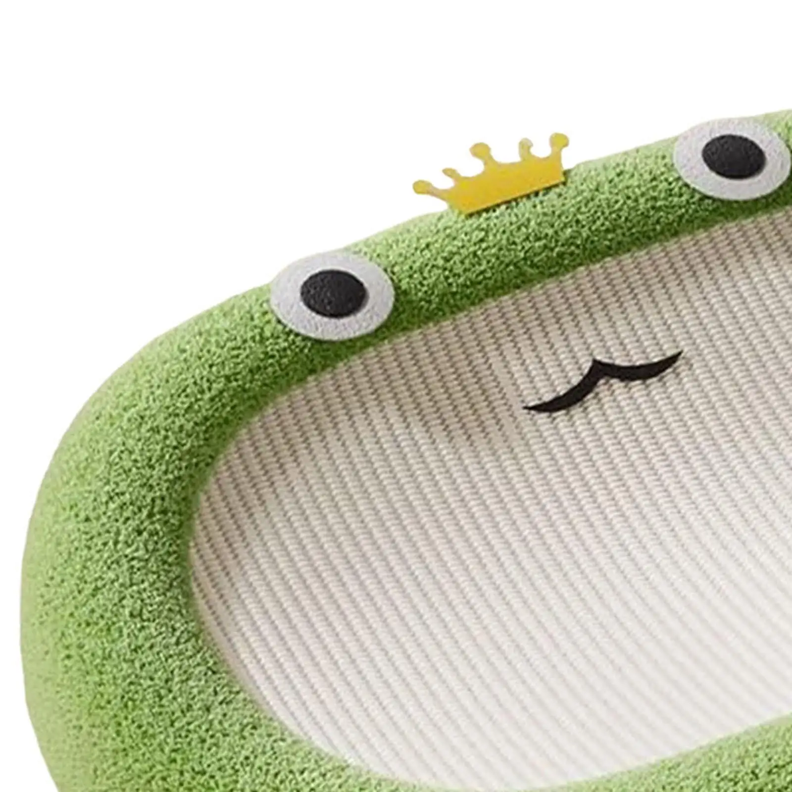 Cat Scratcher Cat Scratching Board Pet Bed Sisal Sturdy Cat Couch Accessories Oval Frog Design Cute Lounge for Training