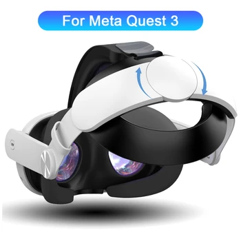 Cinghia per la testa regolabile per auricolare VR Meta Quest 3S Cinghia Elite di ricambio Comfort migliorato per accessori Meta Quest 3