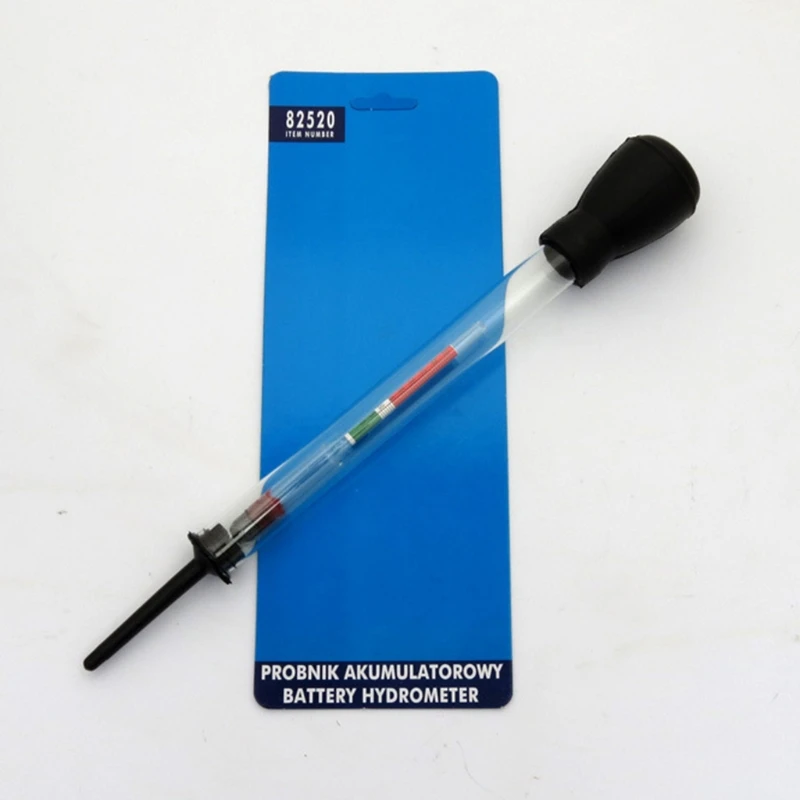 Professional Battery Hydrometer Tester Density Tester Battery Electrolyte Hydrometer Acid Tool Car Repairing Tools KXRE battery hydrometer tester