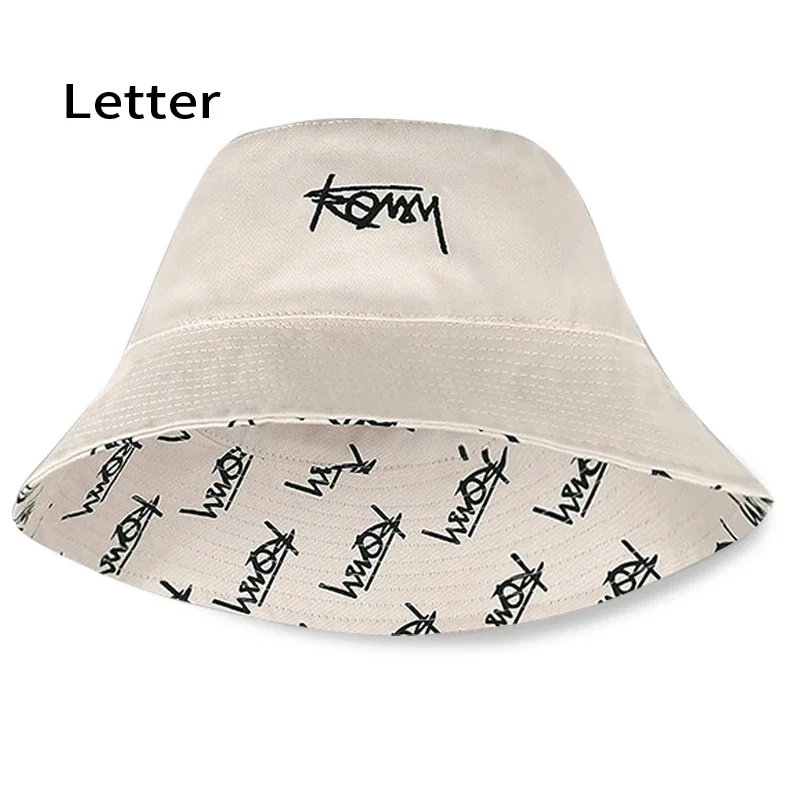Oversized Unisex Hip Hop Bucket Hat - Large Fashionable Summer Sun Cap