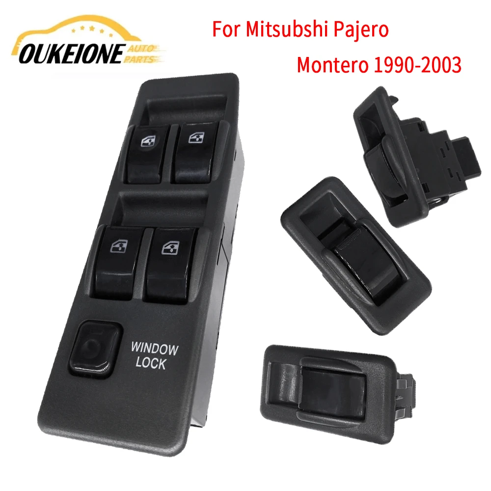 For Mitsubishi Pajero Montero 1990 2003 Electric Driver Window Switch