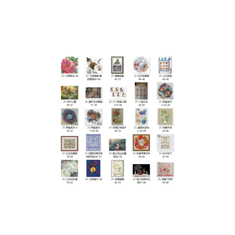 top Grown from the Ground 18ct 14ct 22ct cotton fabric cloth cotton thread embroidery handmade home cross stitch kits