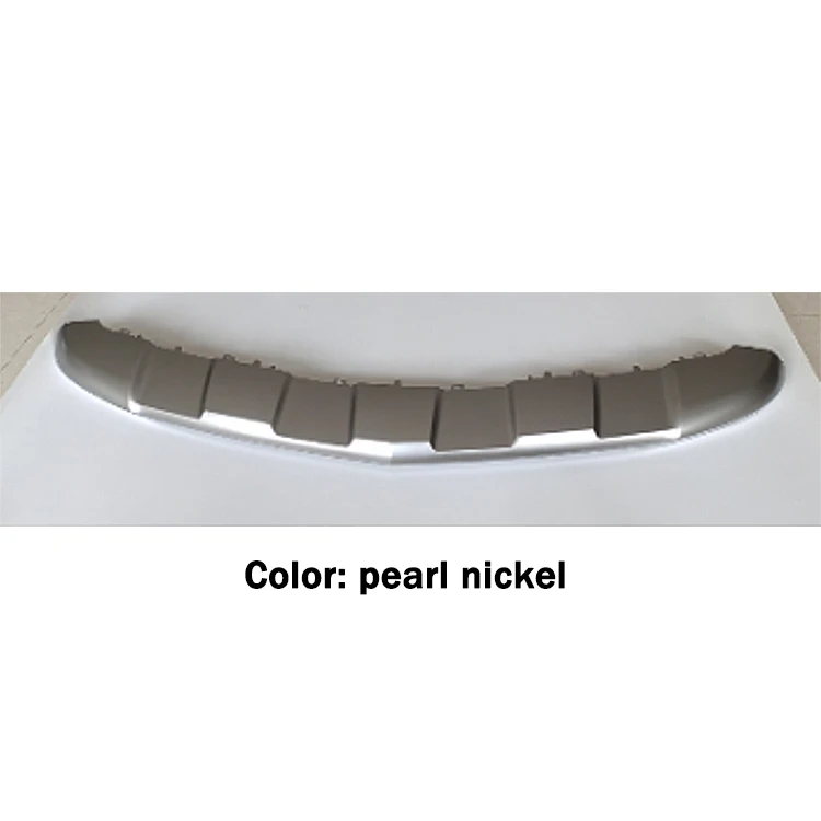 Front stoßstange Lippen Chrom Chrom Trim Spoiler Diffusor 