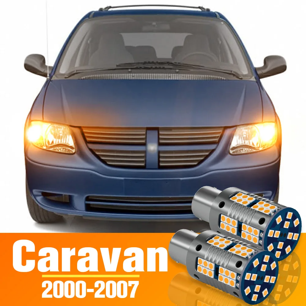 2pcs LED Turn Signal Light Turning Bulb Accessories For Dodge Caravan