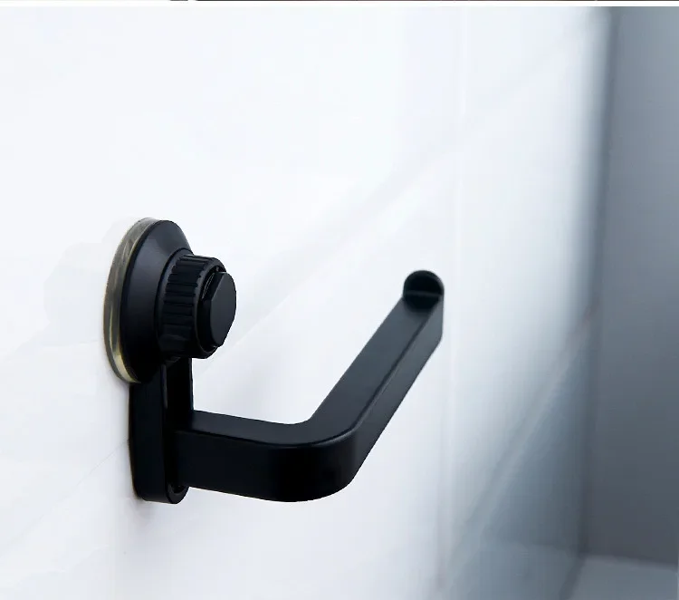 Suction Cup Rack Kitchen Bathroom Storage Waterproof Moisture Proof Towel Accessories Shelf Toilet Paper Holder Wall Mounted