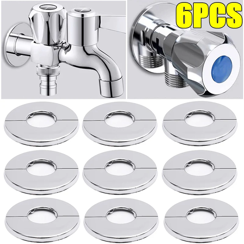 FaucetStainlessSteelDecorativeCoverSplitSelfAdhesiveFaucet