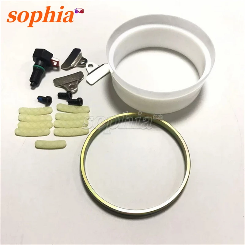 

6DCT450 MPS6 Transmission Front Piston Clutch Cover Oil Seal Repair Kit For Ford Volvo Mondeo 1684808 31256845 31256729 209315