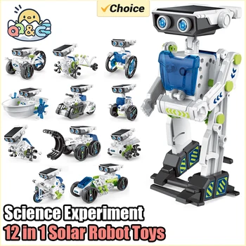 Juguete de Robot Solar 12 en 1 1