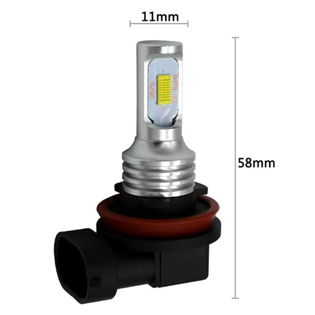  DC12-24V ڵ LED Ȱ  ȯ ŰƮ, H8/H11-3570, 2 