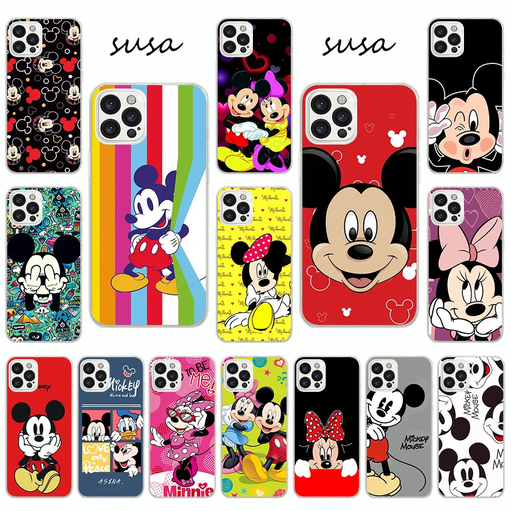 Custodia Morbida Per Infinix Gt 10 Hot 12I 30 30I Nfc Note 12 30 Zero 20 30 Vip Pro Lk-45 Mickey Minnie