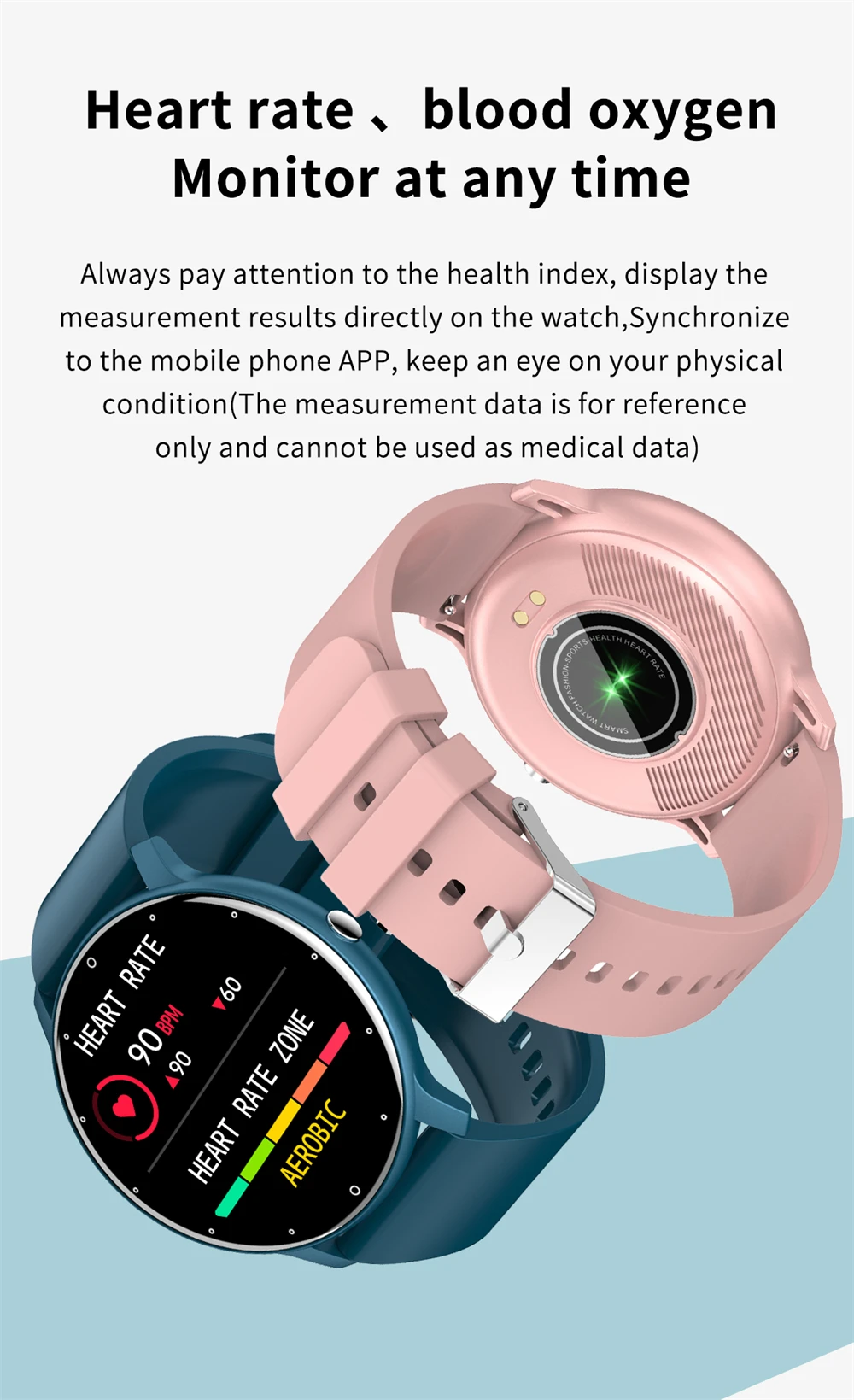 BYKRSEN 2022 ZL02 Smart Watch Women Men Sport Fitness Watch Sleep Heart Rate Monitor Waterproof Smartwatch For Ios Xiaomi Phone