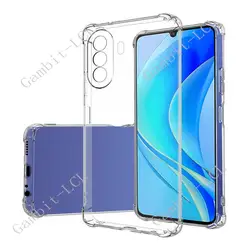 Durable Shockproof Anti-Fall Soft Silicone Case for Nova Y71 (Clear)