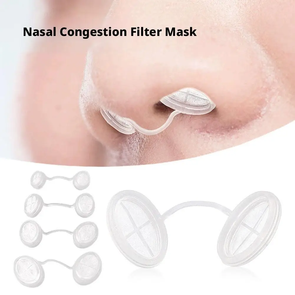 Invisible Nose Air Purifier Filters - Dust-Proof & Anti-Fog Nasal Plugs