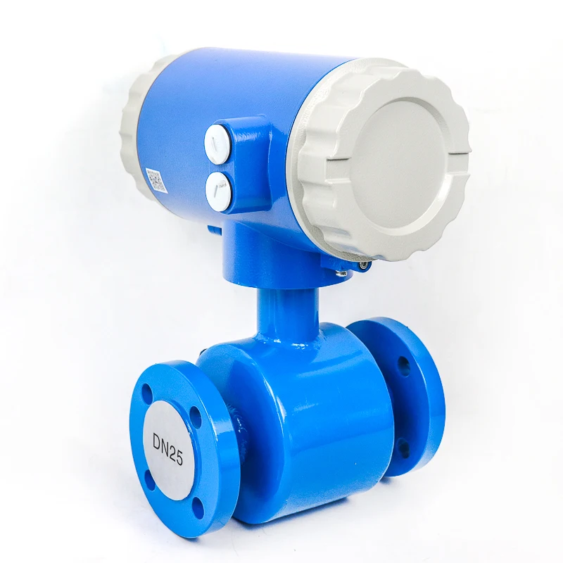 Water Flow Meter 0~30m3/h Sensor Diameter DN10~ DN600 Accuracy 1.0% or 0.5%(Optional) Digital Liquid Electromagnetic Flowmeter