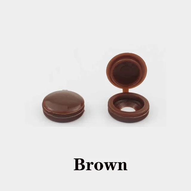 30100pcs Screw Bolt Cover PlasticCap Practical SelfTapping Screw