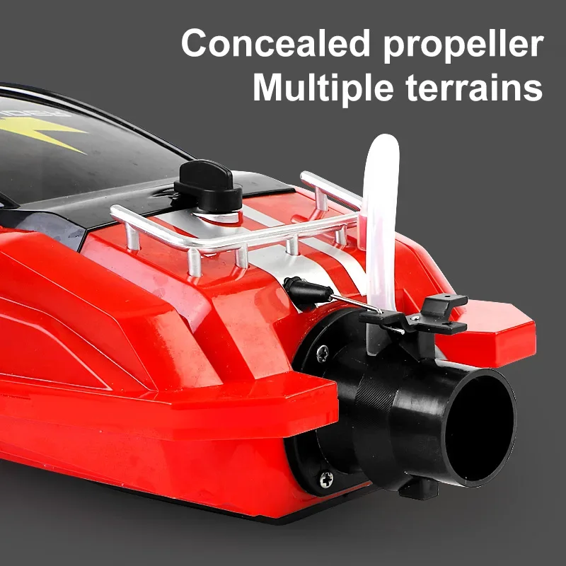 809 RC Speedboat 25KM/H Waterproof 2.4G High Speed Racing Boat Model Electric Radio Control Outdoor Boat Girl boy Gifts Toys 4