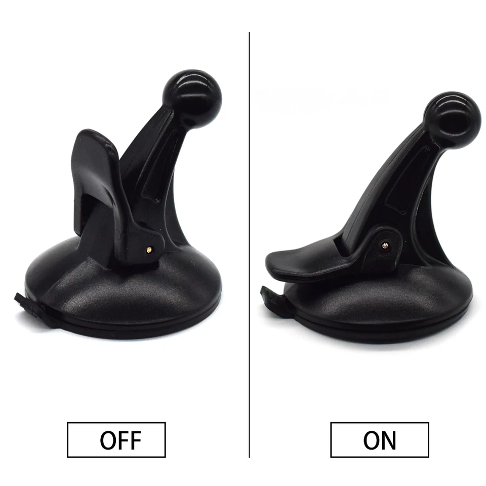 Supporto A Ventosa Per Parabrezza Auto Per Garmin Nuvi - Kit Attacco Universale Con Sfera Regolabile, Porta GPS Rimovibile E Compatto