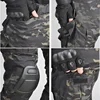 Men Clothing Uniform Tactical Shirts Combat Camo Hunting Shirts Pants Elbow/Knee Pads Suits Cargo Pants Men Wear-resisting 5