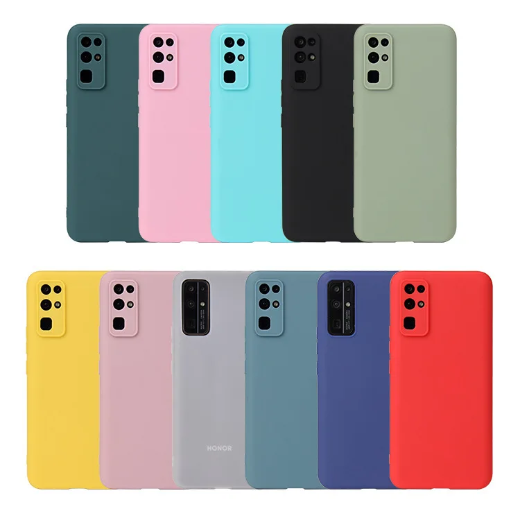 

Huawei P50 mobile phone shell frosted TPU candy P20lite all-inclusive soft shell silicone v20 frosted protective cover