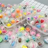 20pc 32mm Children Mini Claw Machine Toys Accessory Ball Transparent Twisted Egg Toy Surprise Capsule Ball Kindergarten Prizes 4