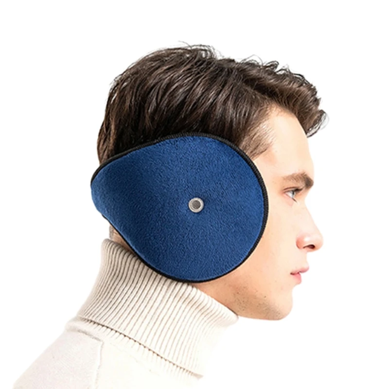 Thicken Plush Ear Muffs for Men Women Warm Ear Warmers Cold Weather Earmuff Breathable Ear Covers for Outdoor Activity